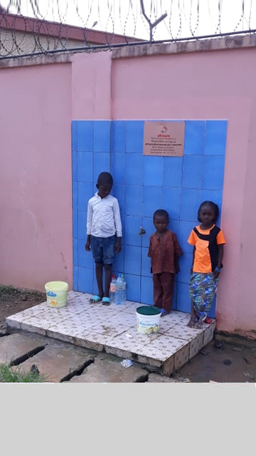 Free drinking water for the local community